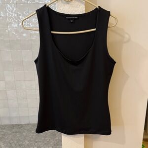 Boston Proper Sleek Black Tank Top